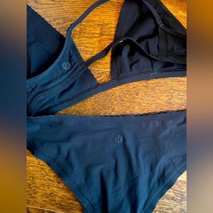 lululemon athletica Black Bikini Set